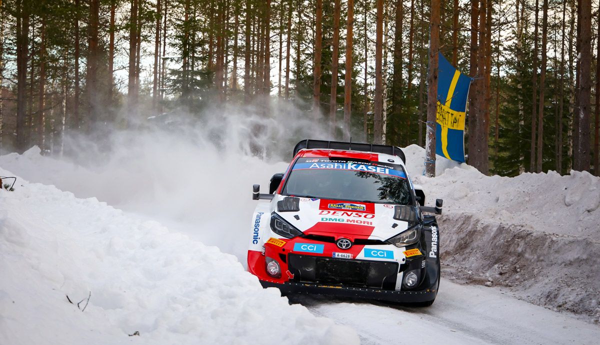 Las mejores imágenes del Rally de Suecia 2022.
