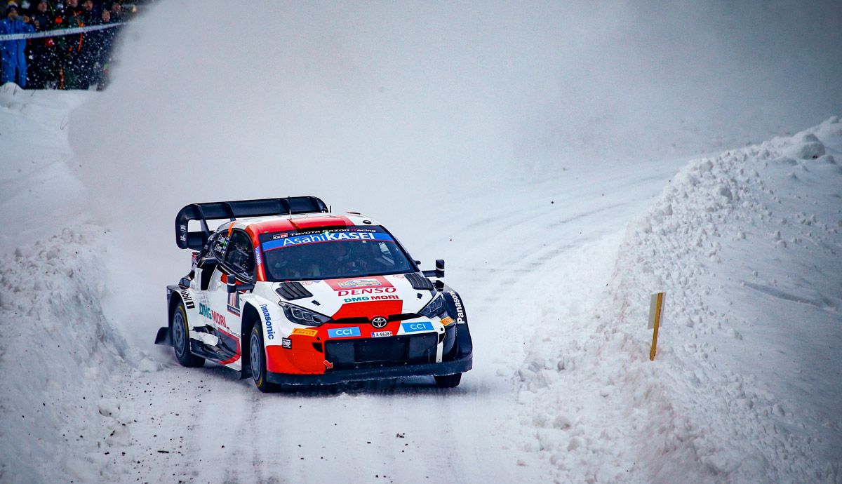 Las mejores imágenes del Rally de Suecia 2022.