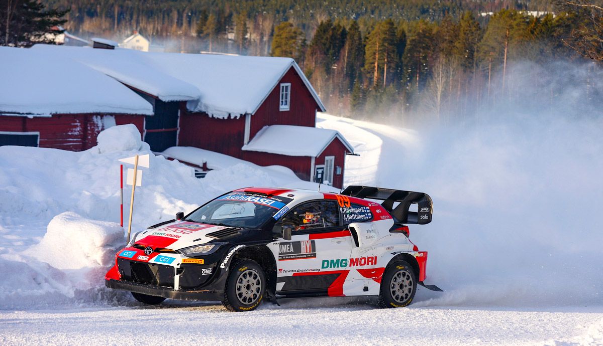 Las mejores imágenes del Rally de Suecia 2022.