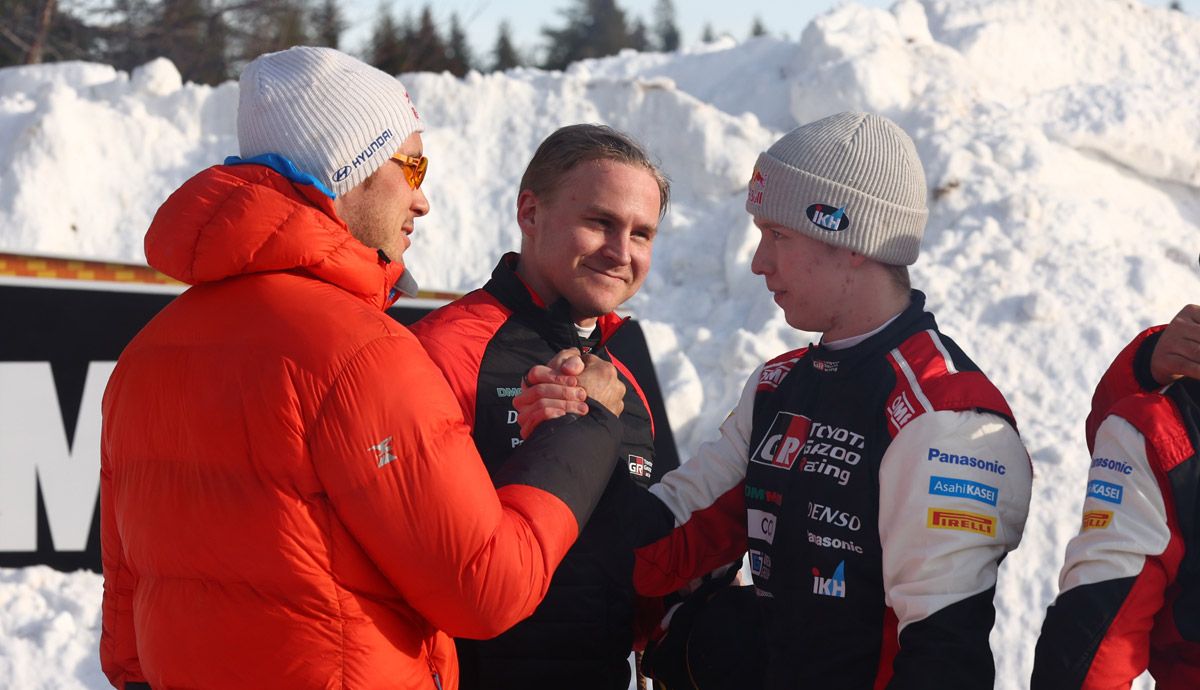 Las mejores imágenes del Rally de Suecia 2022.