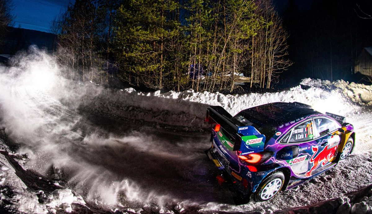Las mejores imágenes del Rally de Suecia 2022.