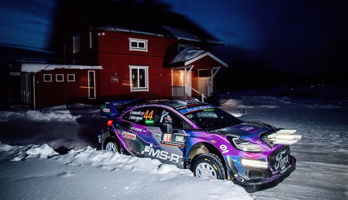 Las mejores imágenes del Rally de Suecia 2022.