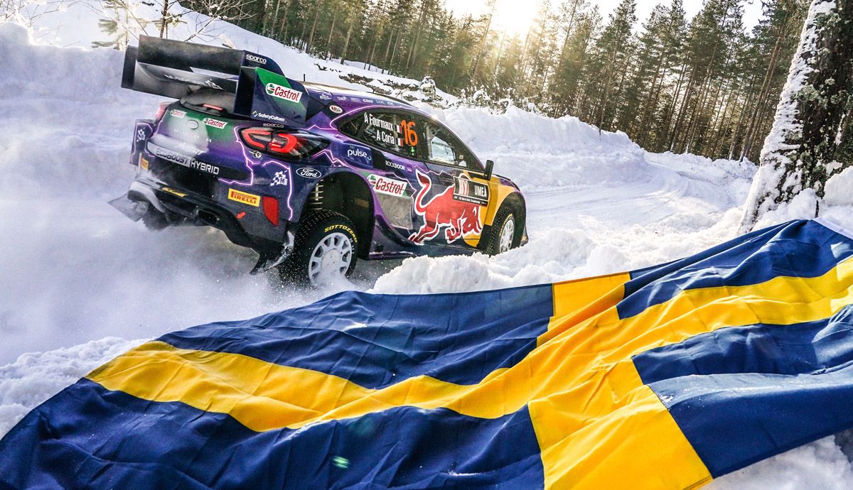 Las mejores imágenes del Rally de Suecia 2022.