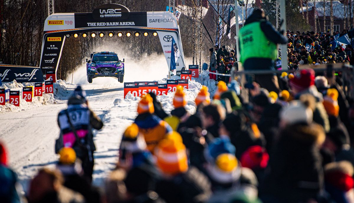 Las mejores imágenes del Rally de Suecia 2022.