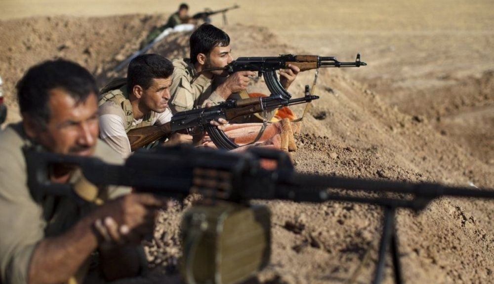 Los combatientes kurdos iraquíes  han luchado contra los militantes del Estado islámico en el norte de Irak.
