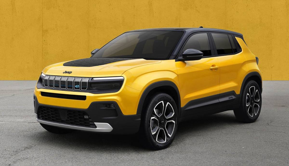 Primera foto oficial del Jeep EV eléctrico 2023