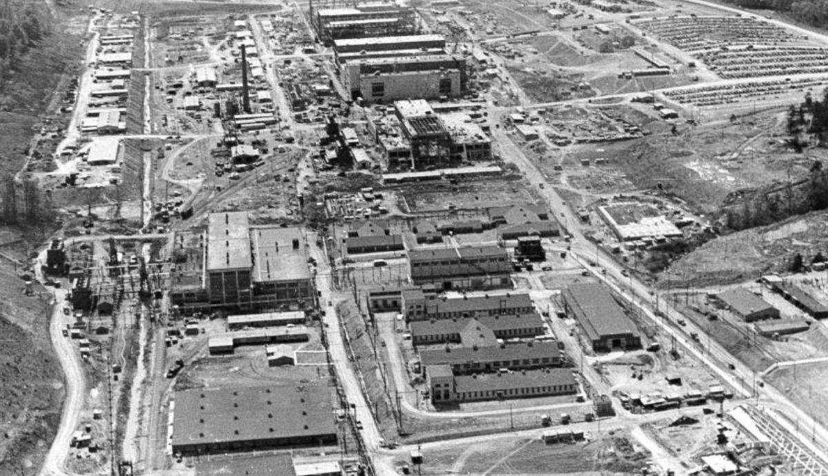 La bomba atómica se creó en la ciudad secreta de Oak Ridge.