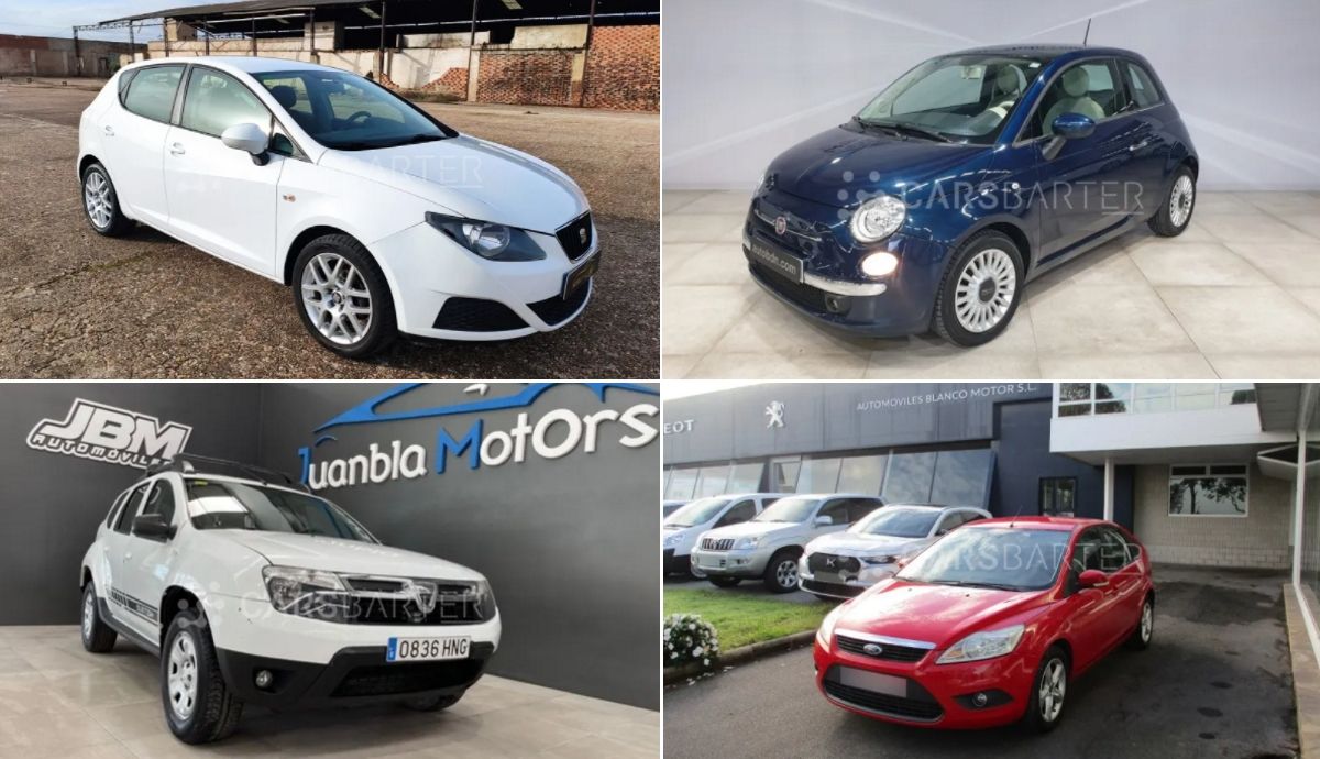 10 coches de segunda mano menos de €