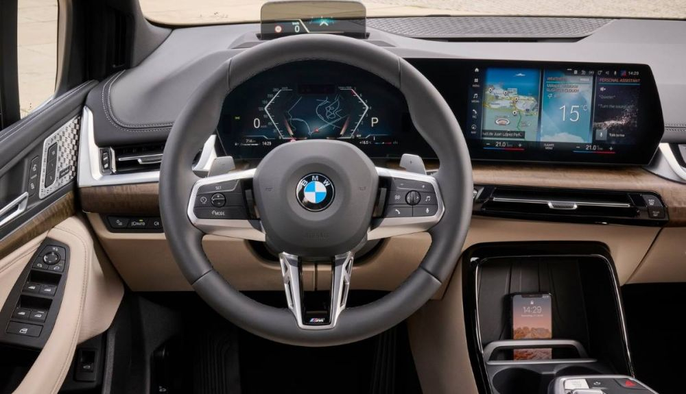 Interior del BMW Serie 2 Active Tourer 2022 Interior del BMW Serie 2 Active Tourer 2022