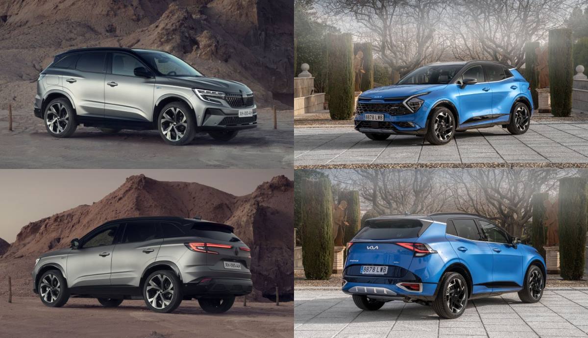 Nuevo Renault Austral frente a Kia Sportage 2022, el nuevo gran duelo de vehículos SUV