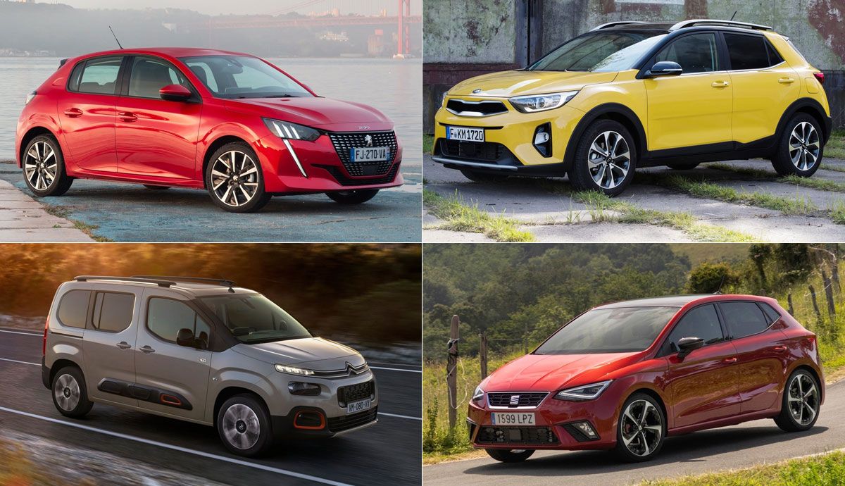 Los 10 mejores coches de renting que puedes comprar en AUTOMERCADO por menos de 350 euros al mes.