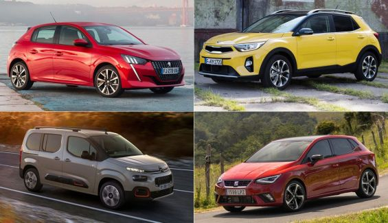 Los 10 coches de renting por menos € al