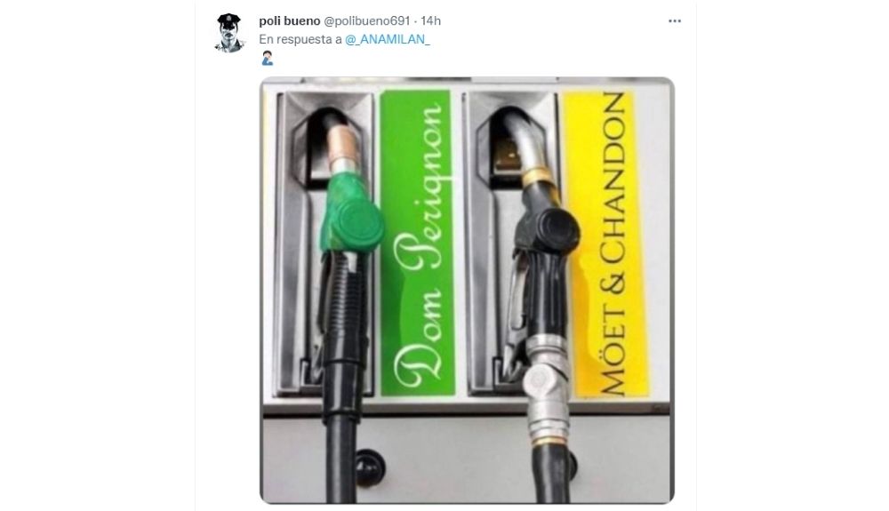 El diésel y la gasolina, Don Perignon