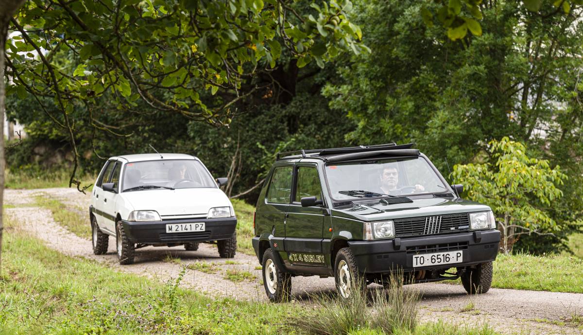 Fiat Panda Citroen AX 02
