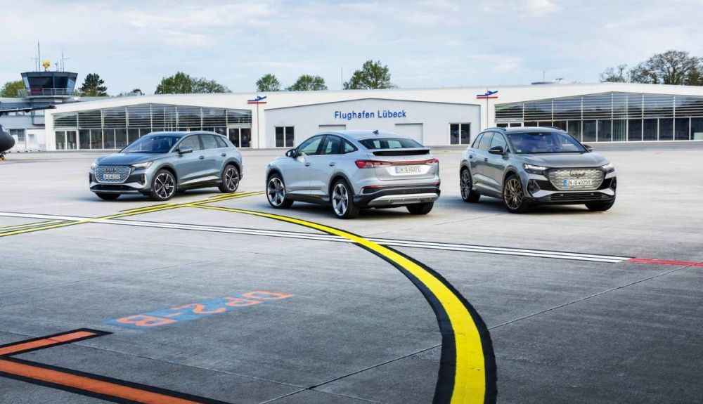 gama del audi q4 e tron 1 1000x575