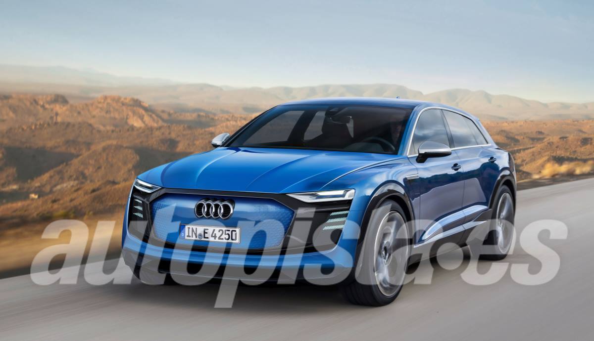 ilustracion del audi q6 e tron segun schulte
