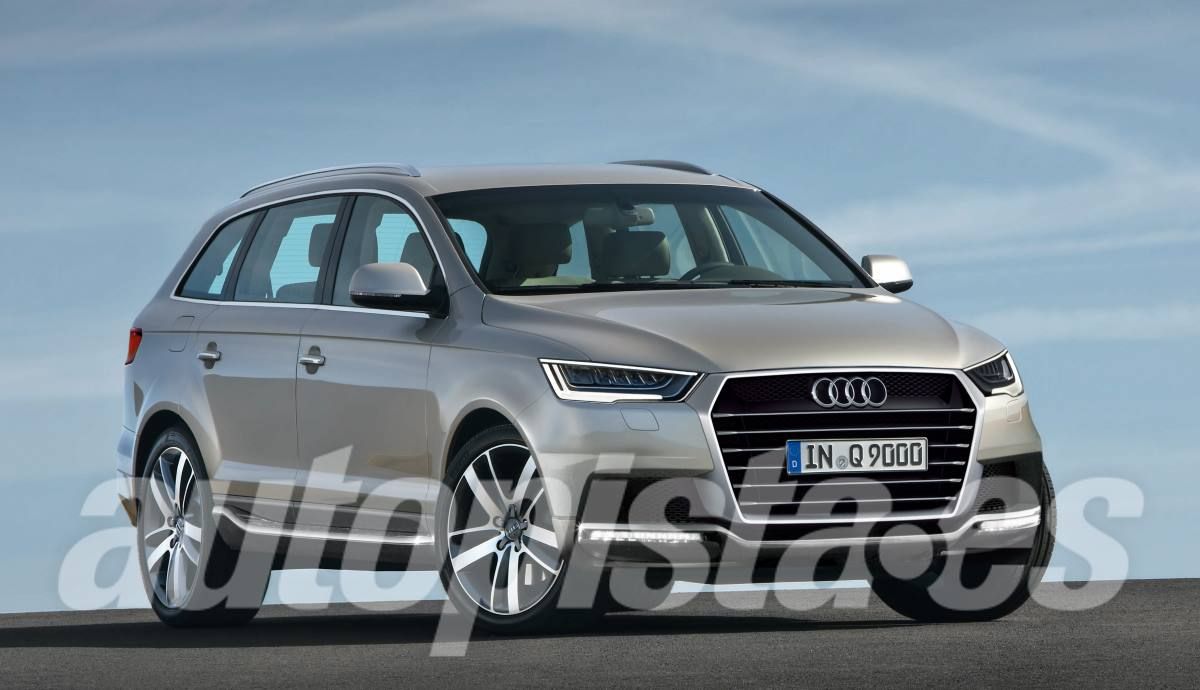 Recreación del Audi Q9 según nuestro ilustrador Schulte