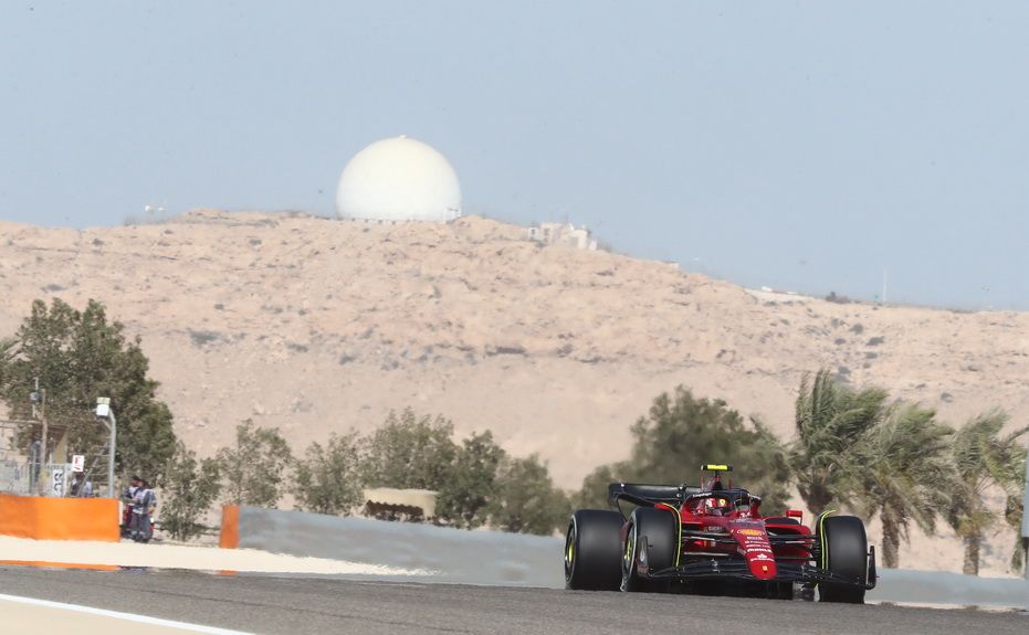Carlos Sainz (Ferrari) se clasificó tercero en las dos sesiones