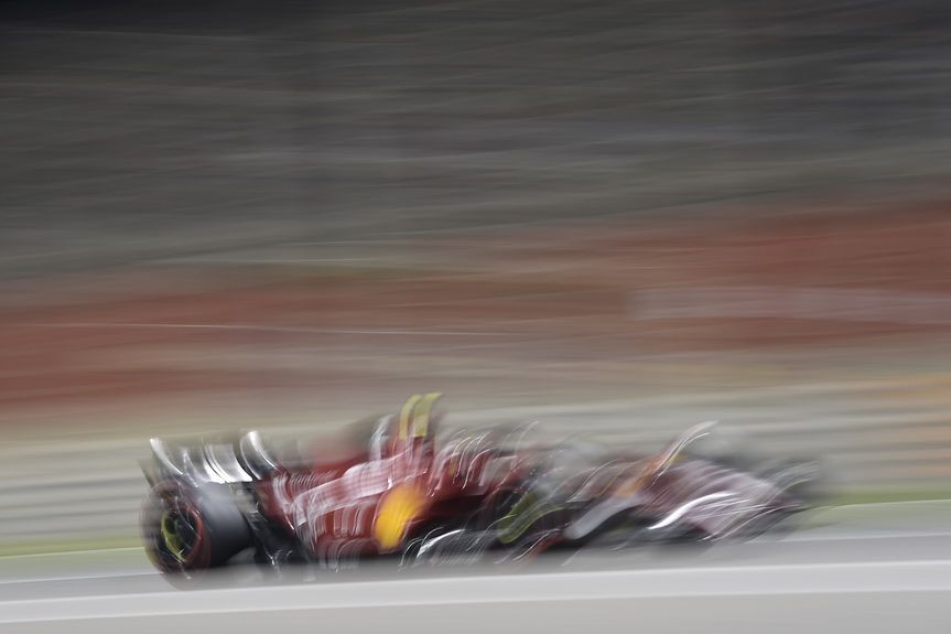 Carlos Sainz (Ferrari) fue tercero en calificación