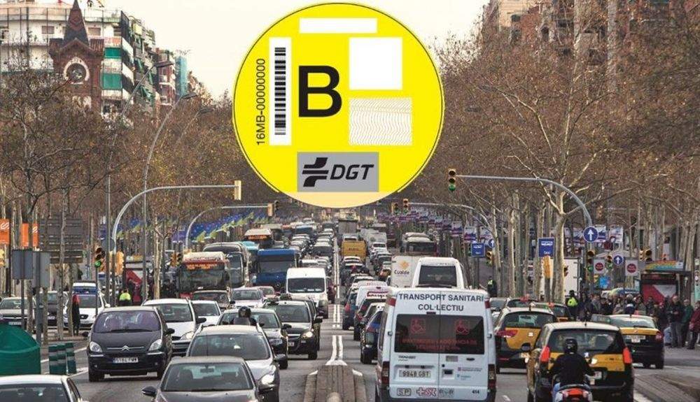 Qué sucederá con los vehículos con etiqueta B en las ciudades españolas.
