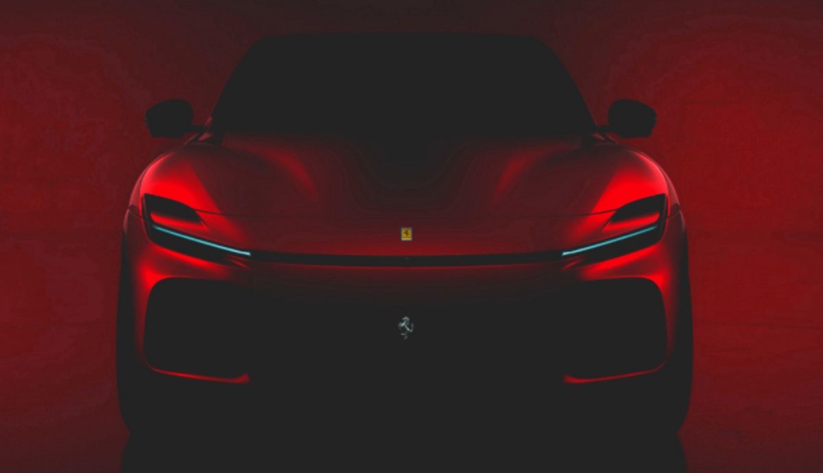 Ferrari Purosangue, primera foto oficial y más datos del increíble nuevo SUV de Maranello