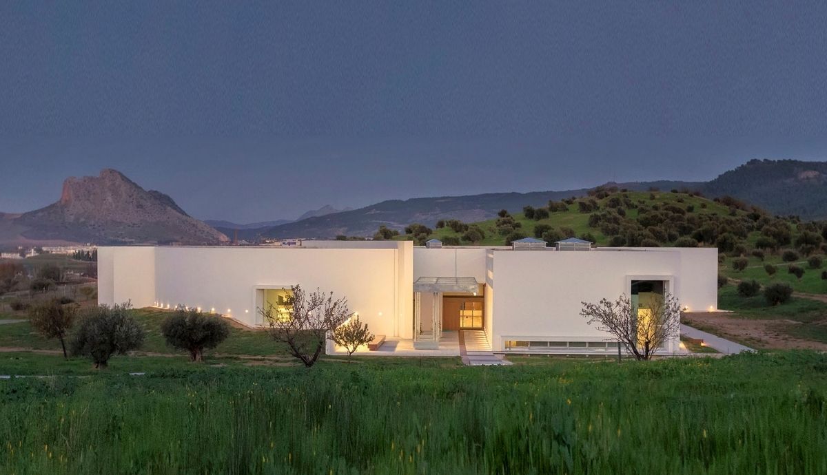 El recién inaugurado museo del Sitio de los Dólmenes de Antequera.
