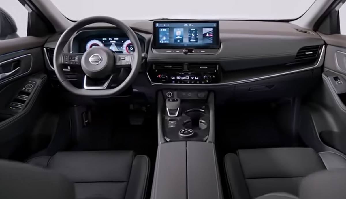 El interior del Nissan X Trail 2022 para China