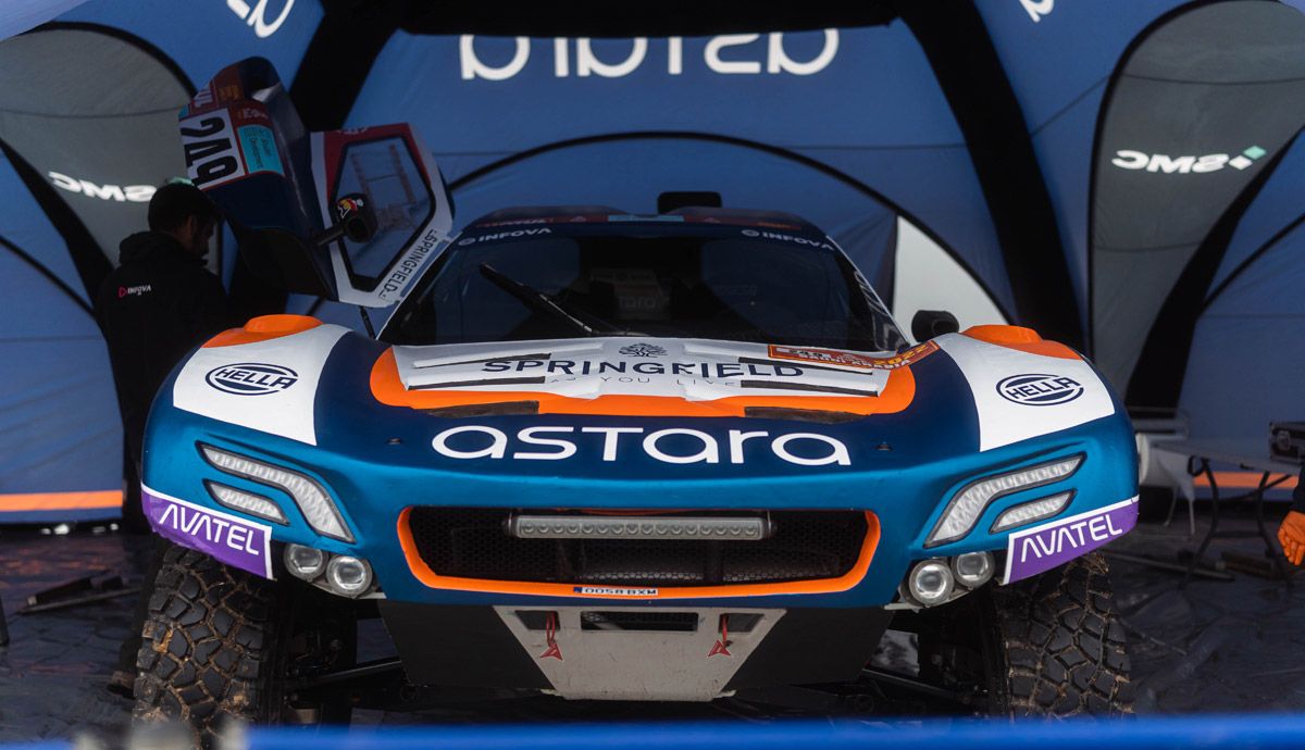 Probamos el Astara 01 Concept del Rally Dakar.