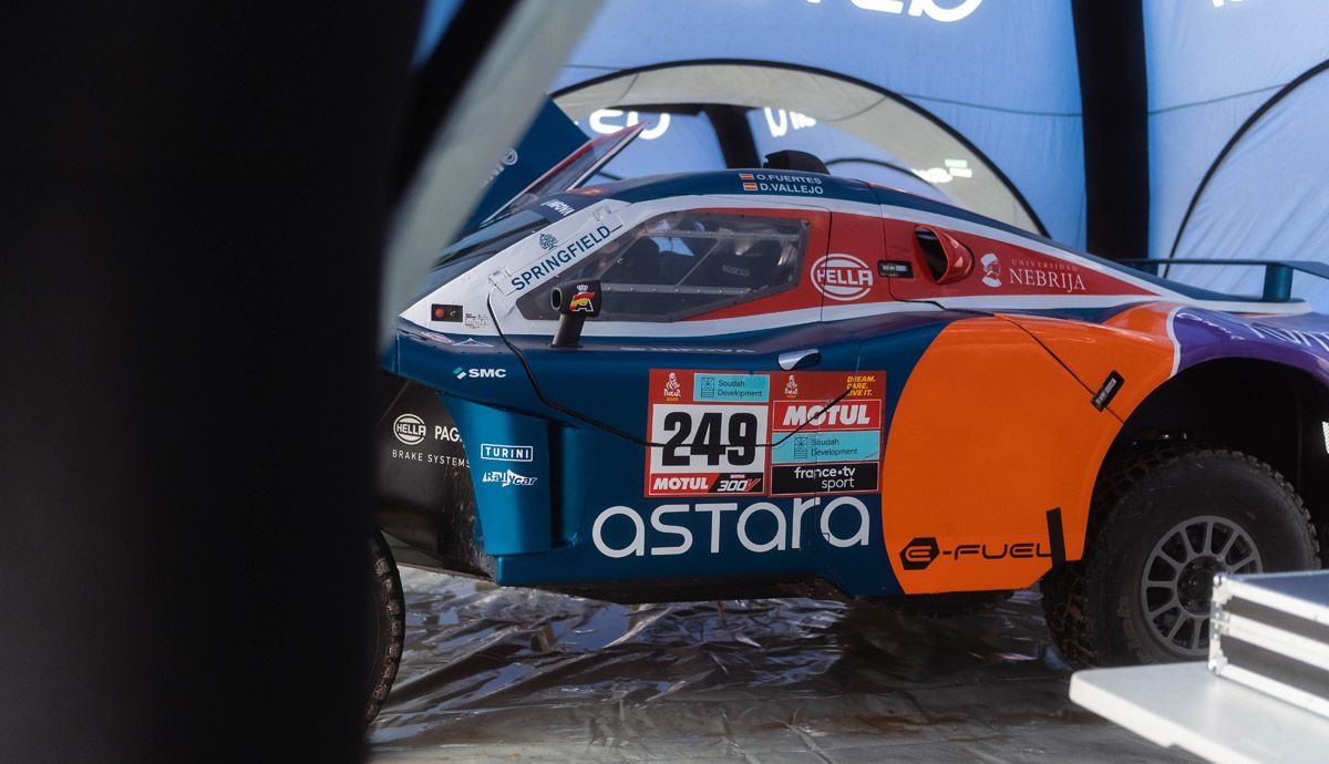 Probamos el Astara 01 Concept del Rally Dakar.