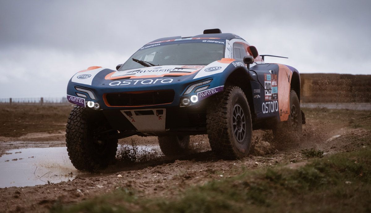 Probamos el Astara 01 Concept del Rally Dakar.