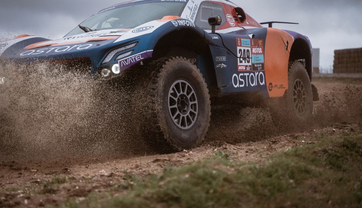Probamos el Astara 01 Concept del Rally Dakar.