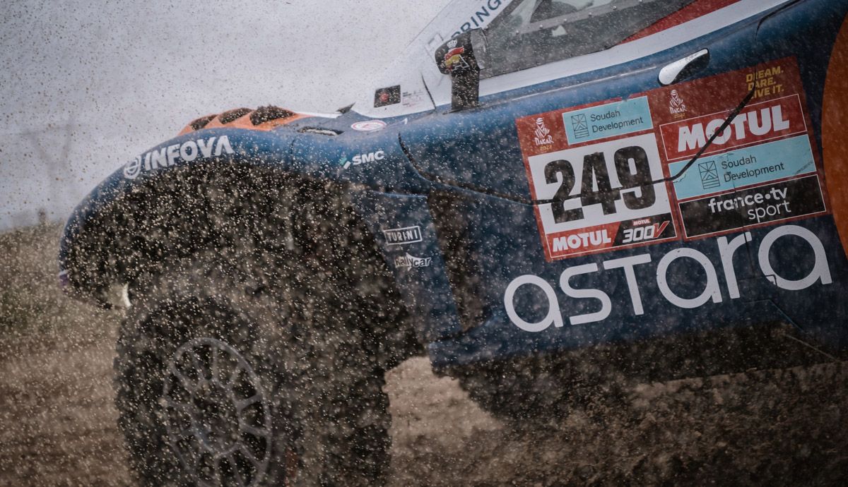 Probamos el Astara 01 Concept del Rally Dakar.