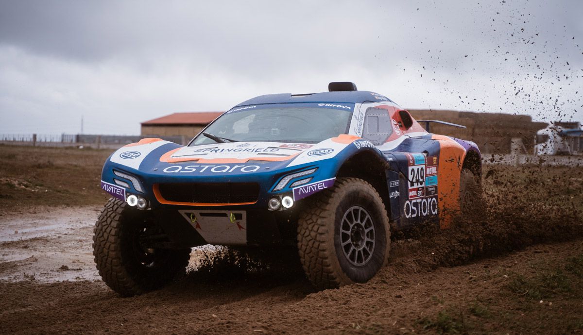 Probamos el Astara 01 Concept del Rally Dakar.