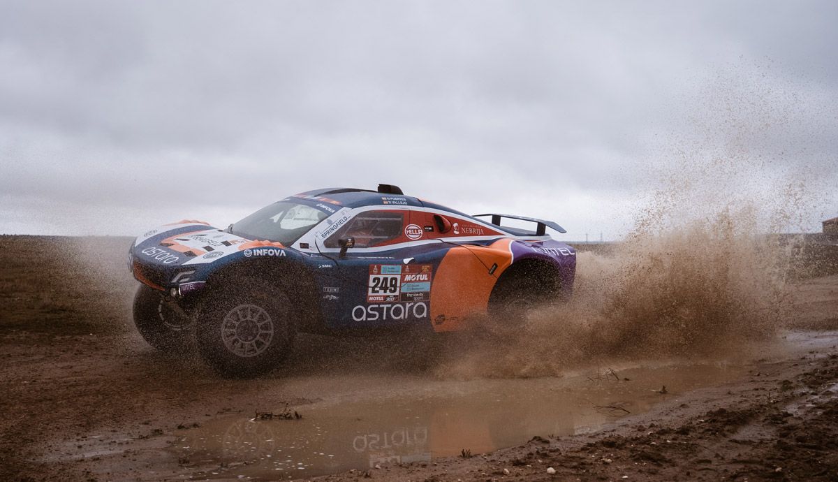 Probamos el Astara 01 Concept del Rally Dakar.