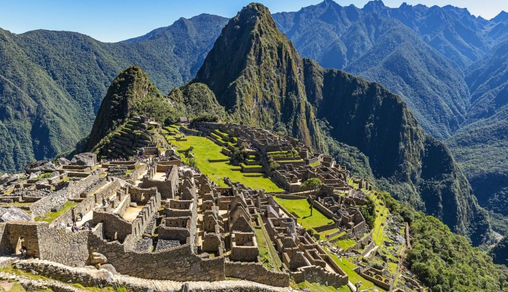 Las ruinas incas de la ciudad perdida de Machu Picchu. Las ruinas incas de la ciudad perdida de Machu Picchu.