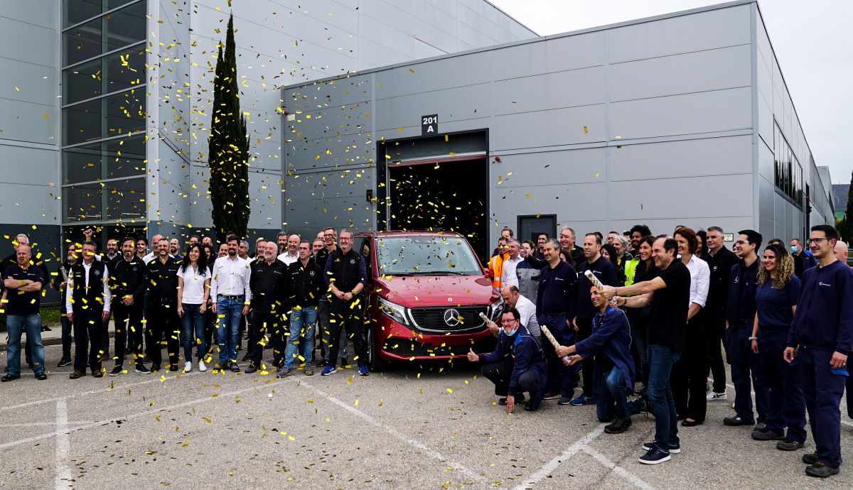 Mercedes Vitoria produce un millón de furgonetas