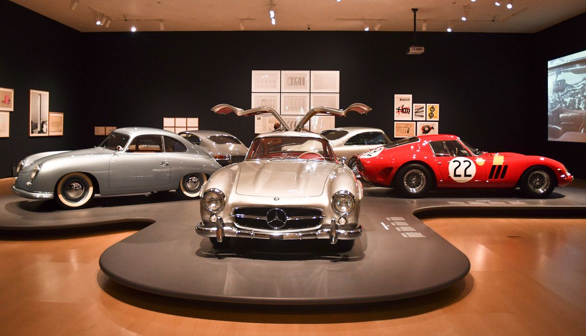 Exposición “Motion: Autos, art & architecture by Norman Foster” en el Guggenheim.