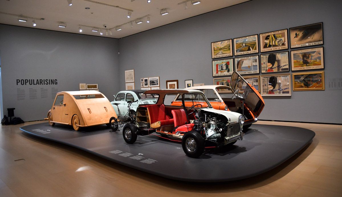 Exposición “Motion: Autos, art & architecture by Norman Foster” en el Guggenheim.
