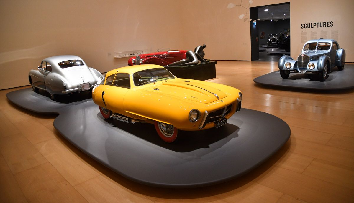 Exposición “Motion: Autos, art & architecture by Norman Foster” en el Guggenheim.