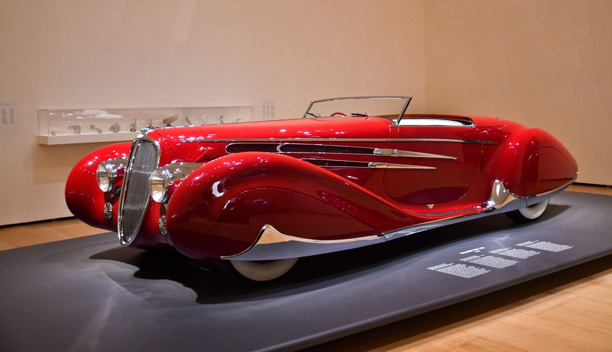 Exposición “Motion: Autos, art & architecture by Norman Foster” en el Guggenheim.