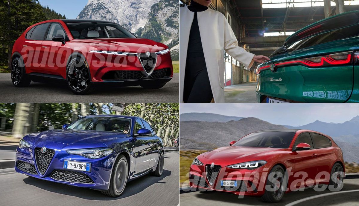 Los Alfa Romeo del futuro, la marca italiana dará un nuevo impulso a su gama de aquí al 2027.