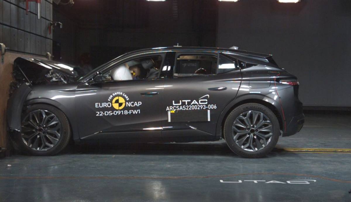 El DS 4 en los test de seguridad Euro NCAP 2022