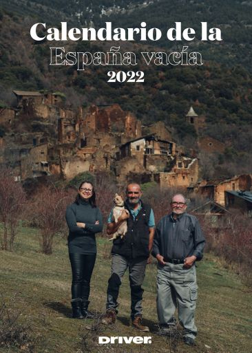 Portada del Calendario España Vacía, del grupo Driver. Portada del Calendario España Vacía, del grupo Driver.