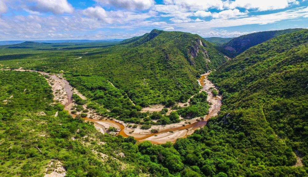 Este geoparque se encuentra situado en Brasil.