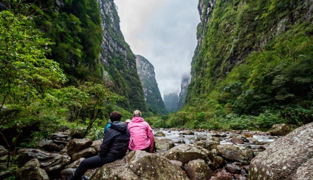 El sitio cuenta con los cañones más impresionantes de Sudamérica.