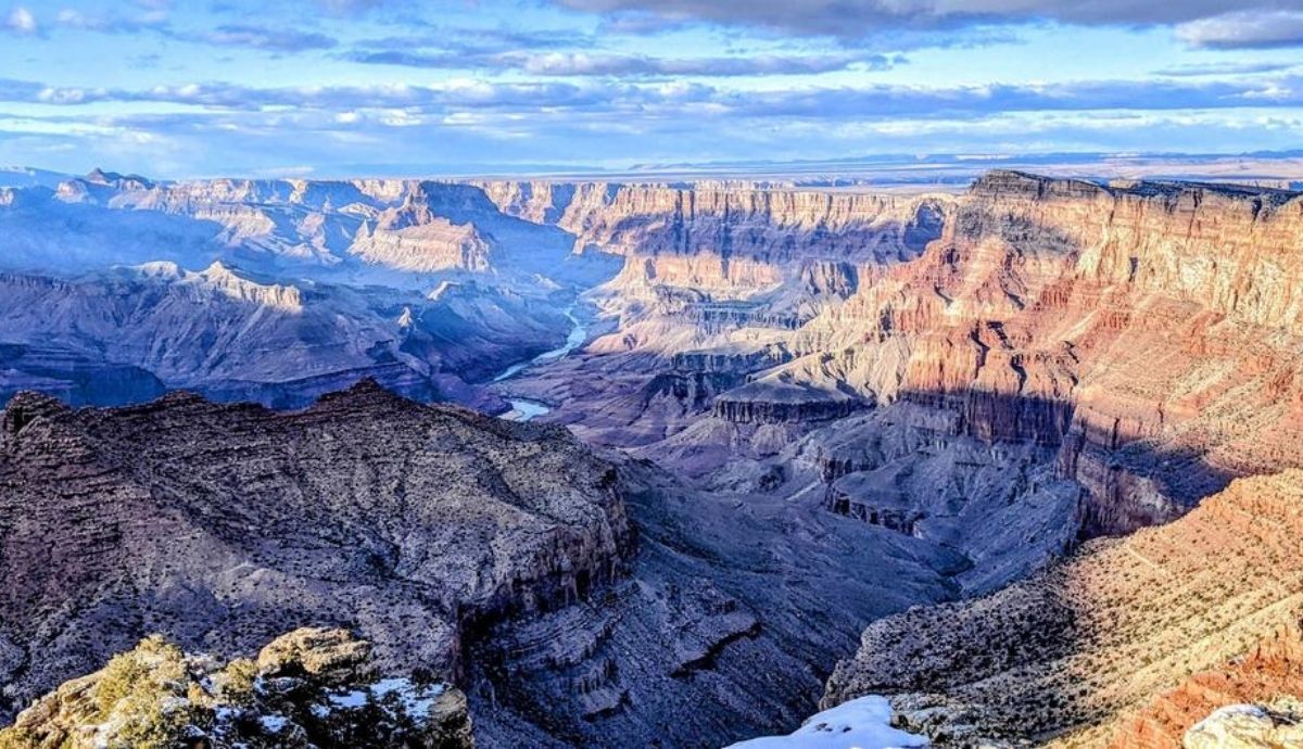 Esculpido por el río Colorado, el Gran Cañón, en Estados Unidos, fue inscrito en la prestigiosa lista del Patrimonio Mundial de la UNESCO en 1979.