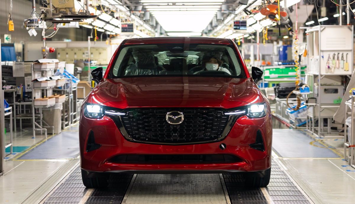 El Mazda CX 60 inicia su producción en Japón