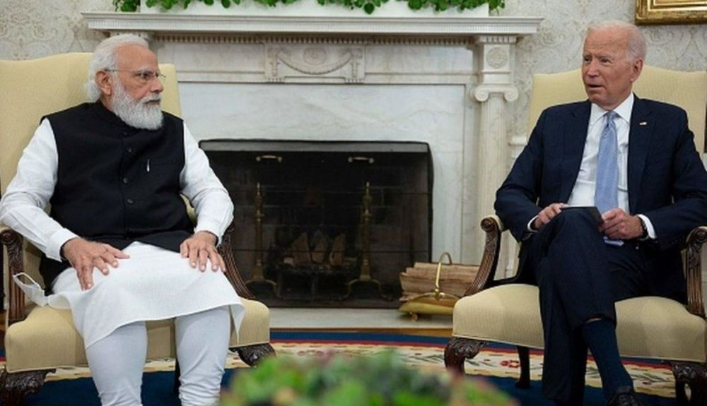 Modi y Biden hablaron sobre fortalecer los lazos entre la India y Estados Unidos.