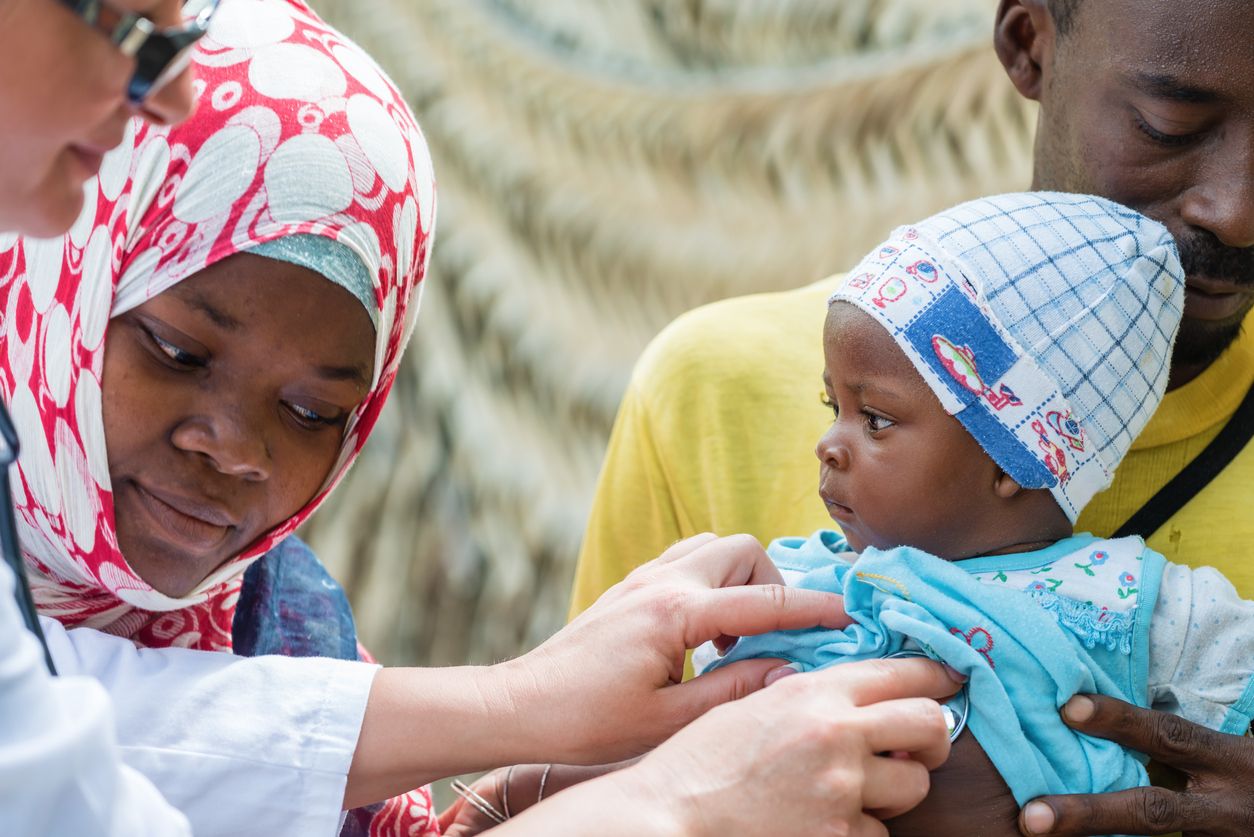 El 77 % de las muertes por malaria fue de niños menores de cinco años.