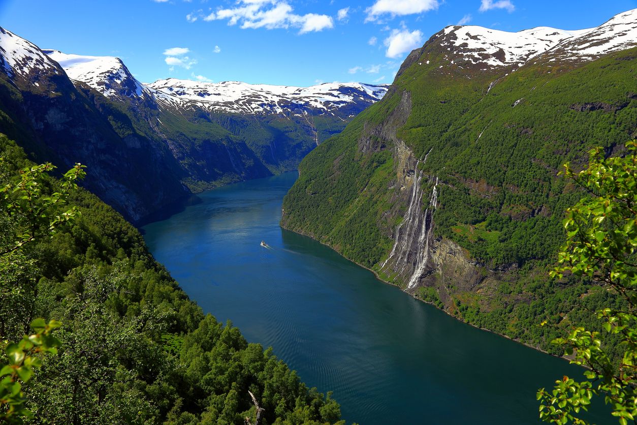 Los fiordos del oeste de Noruega son Patrimonio Mundial de la UNESCO.